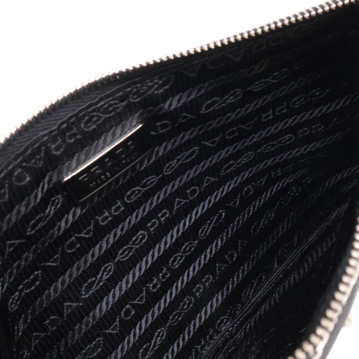 Prada Tessuto Skull Nylon Shoulder — view 7