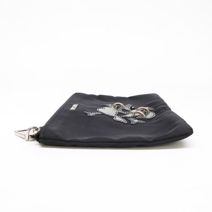 Prada Tessuto Skull Nylon Shoulder — view 4