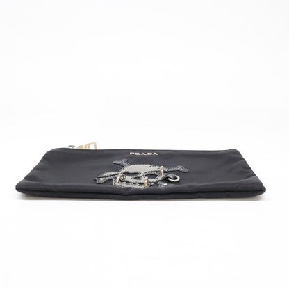 Prada Tessuto Skull Nylon Shoulder — view 3