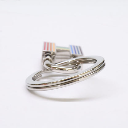 Hermes Quiz Rainbow Motif Cadena — view 5
