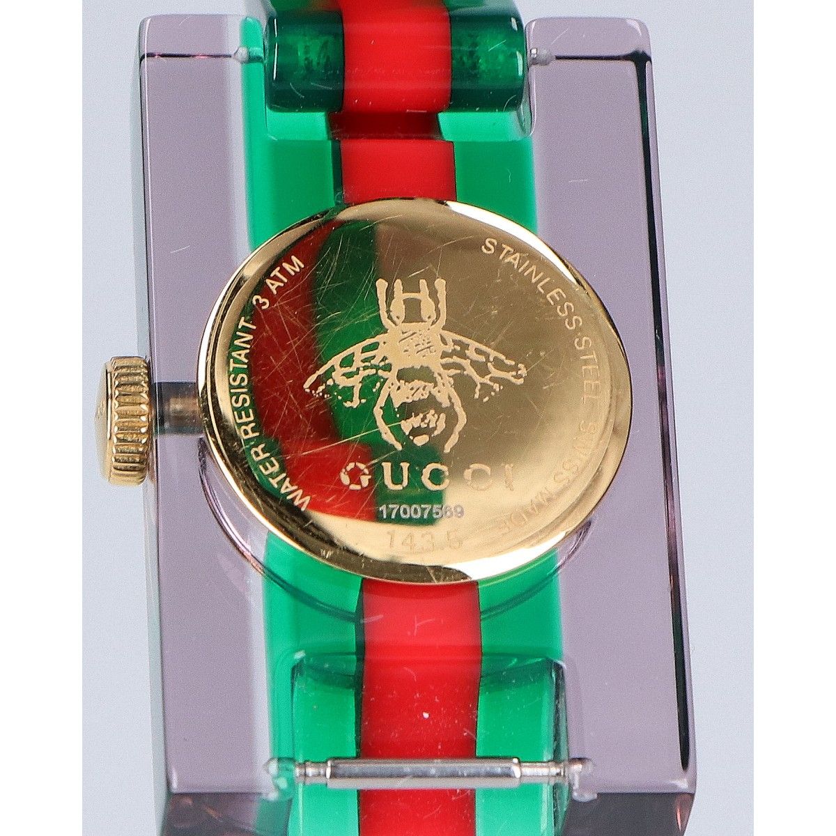 Gucci 143.5 Vintage Web Skeleton Dial Quartz Watch — view 6