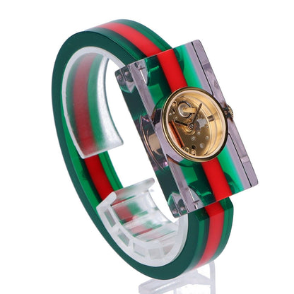 Gucci 143.5 Vintage Web Skeleton Dial Quartz Watch — view 5