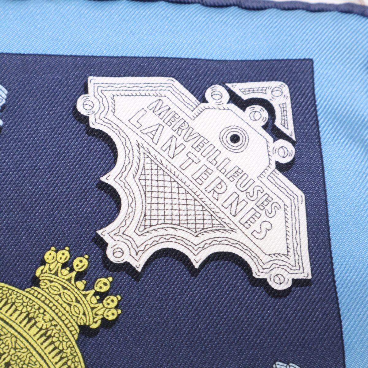 Hermes 02 Merveilleuses Lanternes Silk Carre 45 Scarf — view 4