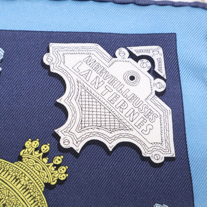 Hermes 02 Merveilleuses Lanternes Silk Carre 45 Scarf — view 4