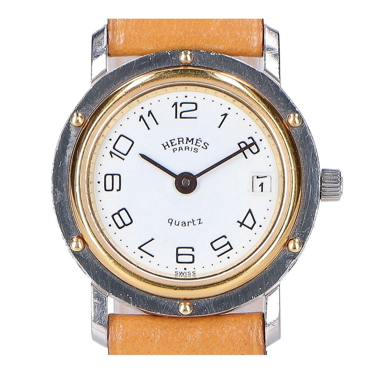 Hermes Clipper Date Quartz Watch