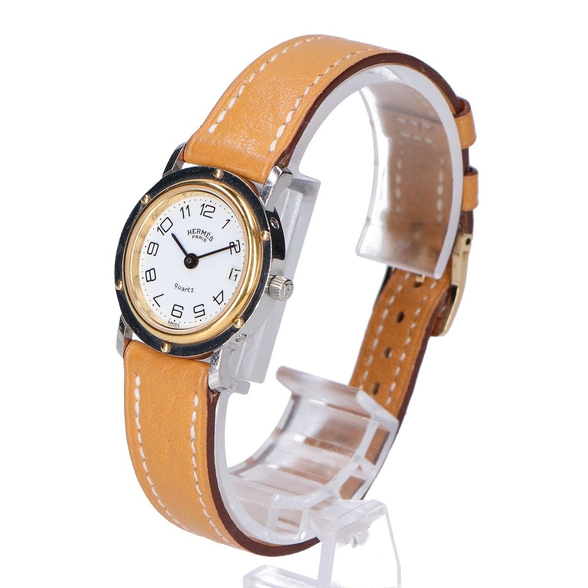 Hermes Clipper Date Quartz Watch — view 3