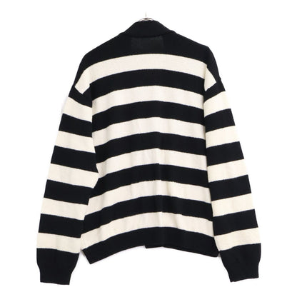 Moncler Cadigan Tricot Big Logo Patch Bo Da Ca Digan Cardigan — view 2