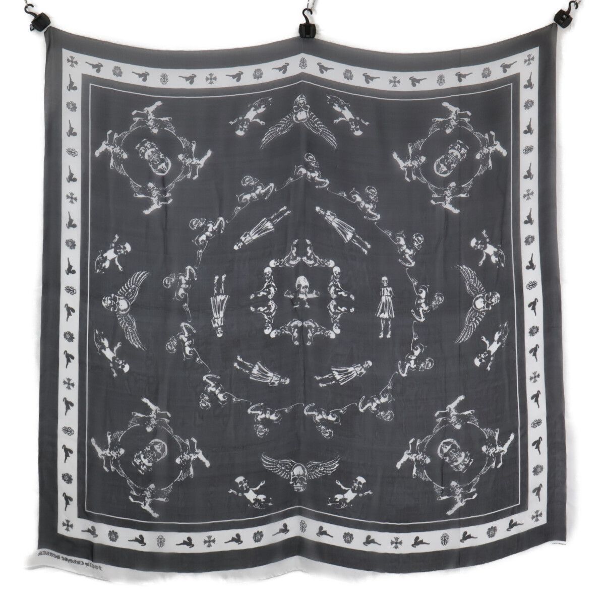 Chrome Hearts by Foti Skull Silk Shoulder — view 2