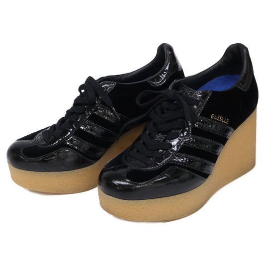 Gucci Gazelle Leather Suede Platform Sneakers