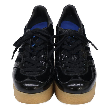 Gucci Gazelle Leather Suede Platform Sneakers — view 2