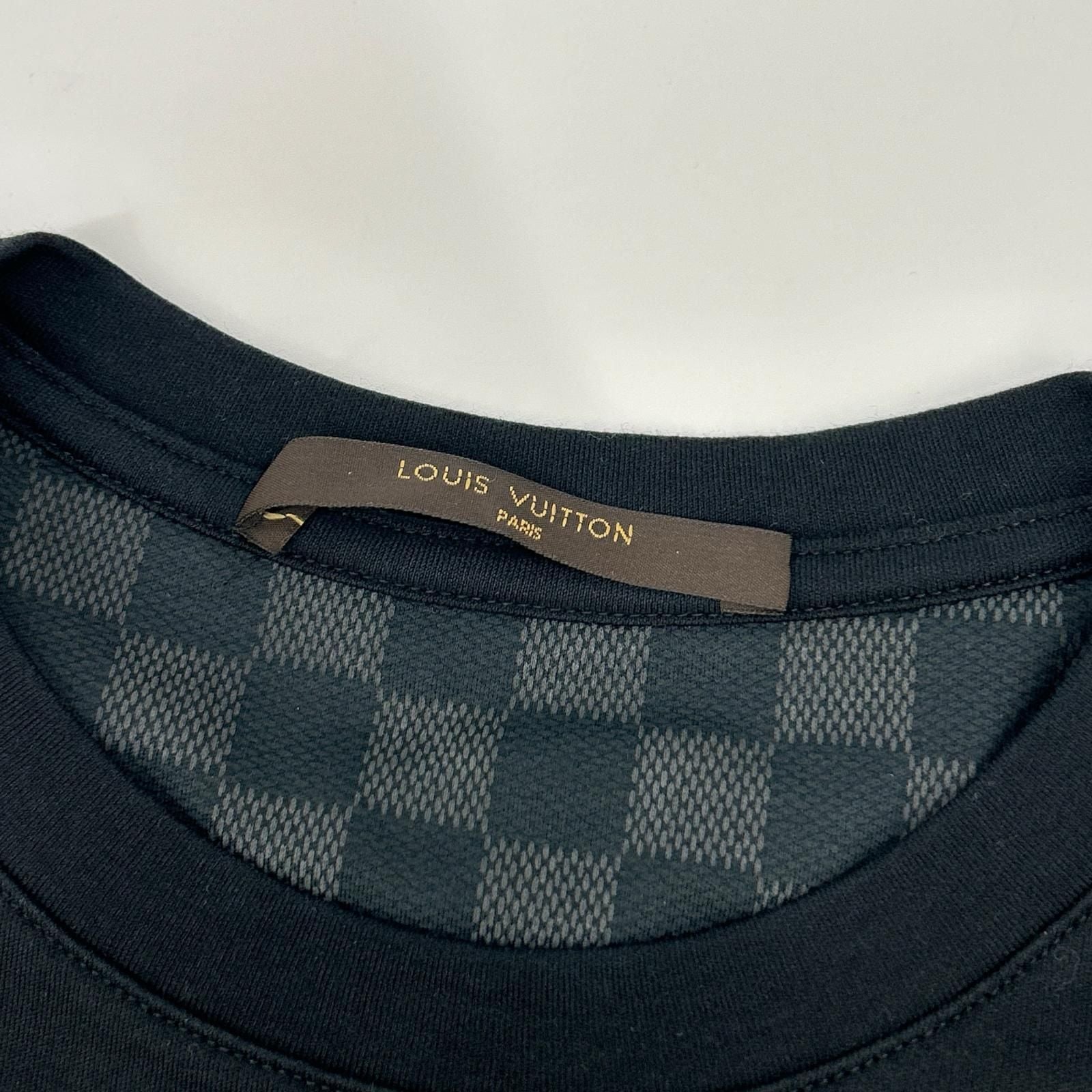 Louis Vuitton Black T-Shirt Damier Pocket — view 3