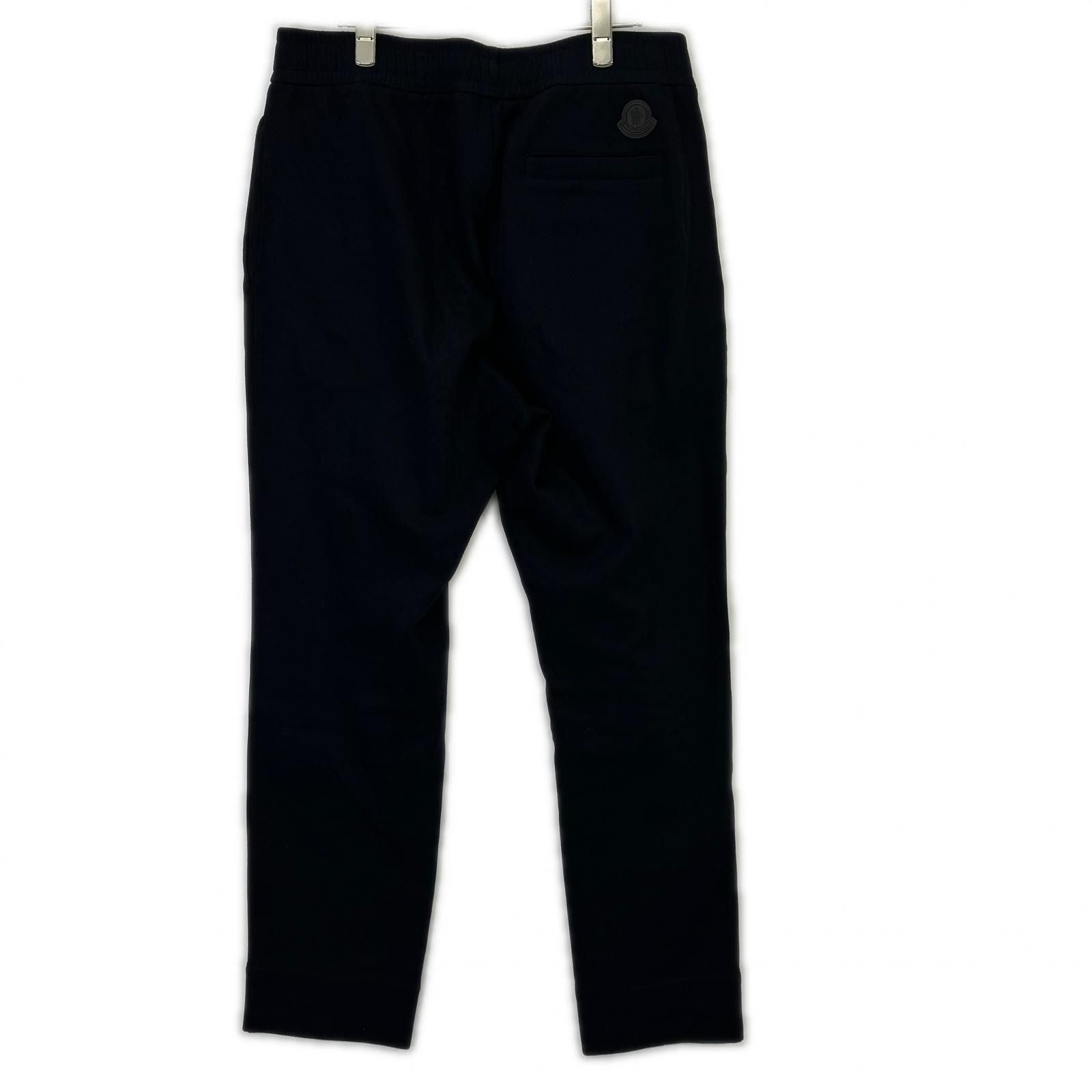 Moncler Navy Pantalone Lungo Sweatshirt Pants — view 2
