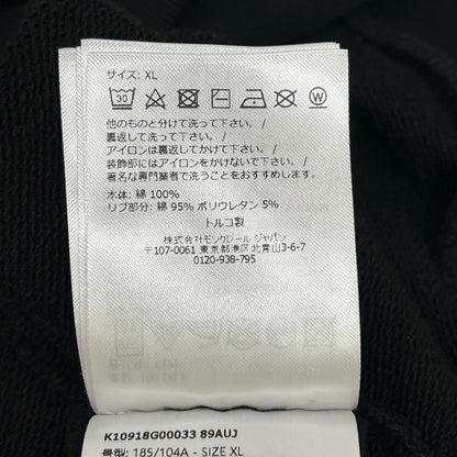 Moncler Black Felpa Sweatshirt Shirt XL — view 5