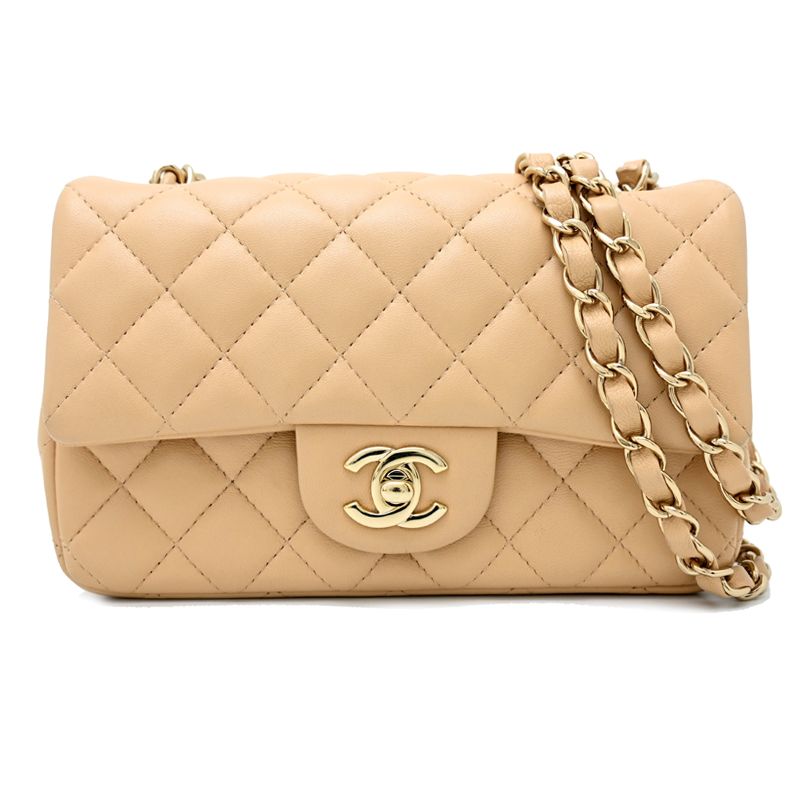 Chanel Shoulder Bag Beige