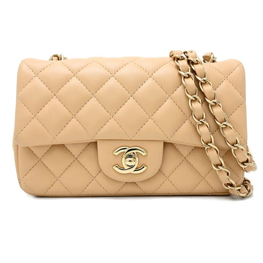 Chanel Shoulder Bag Beige