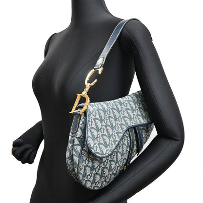 Dior Shoulder Bag Blue — view 9
