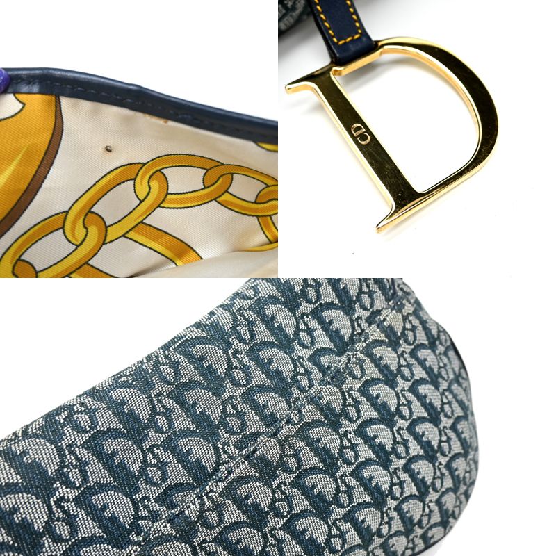 Dior Shoulder Bag Blue — view 7