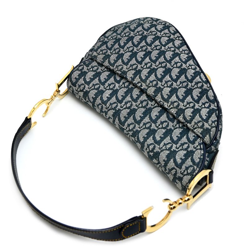 Dior Shoulder Bag Blue — view 4