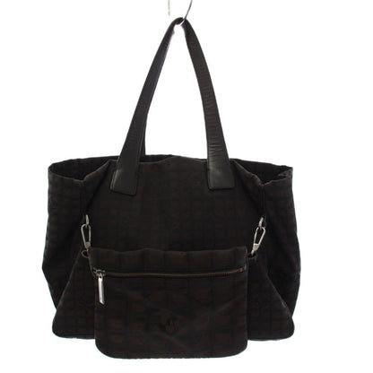 Chanel New Travel Line Tote Brown KH