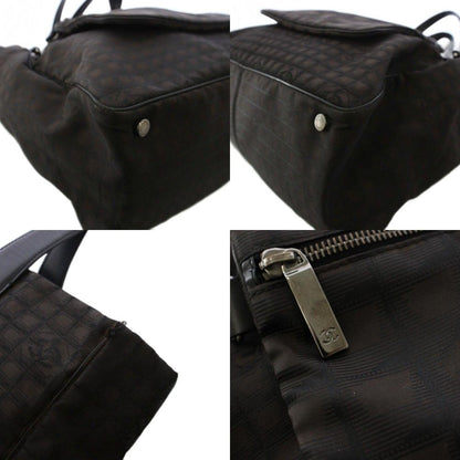 Chanel New Travel Line Tote Brown KH — view 9