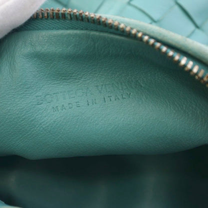 Bottega Veneta Teen Jodie Intrecciato Handbag Leather Blue KH — view 8