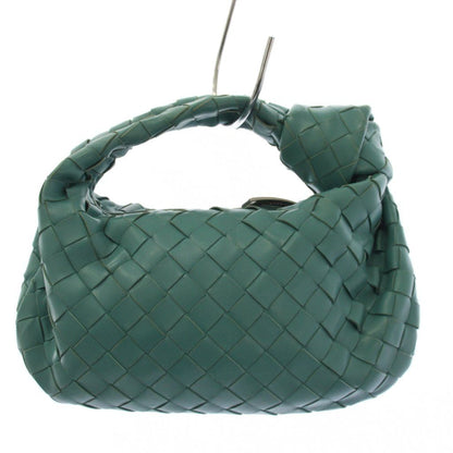 Bottega Veneta Teen Jodie Intrecciato Handbag Leather Blue KH