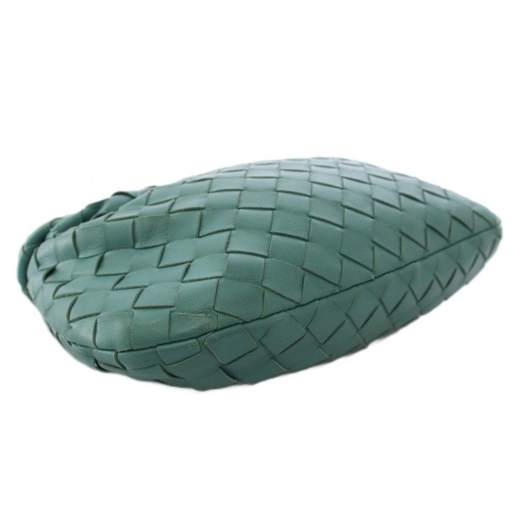 Bottega Veneta Teen Jodie Intrecciato Handbag Leather Blue KH — view 4