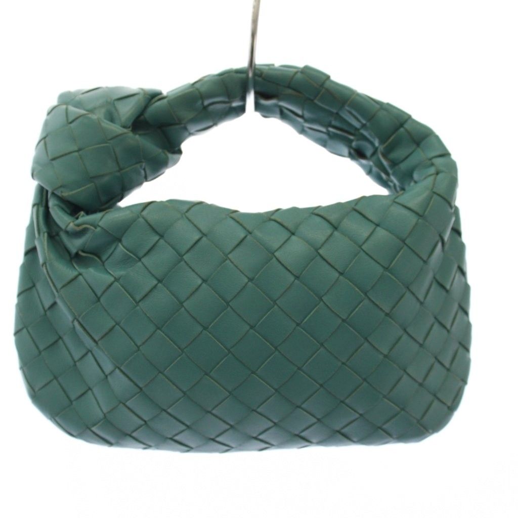 Bottega Veneta Teen Jodie Intrecciato Handbag Leather Blue KH — view 2