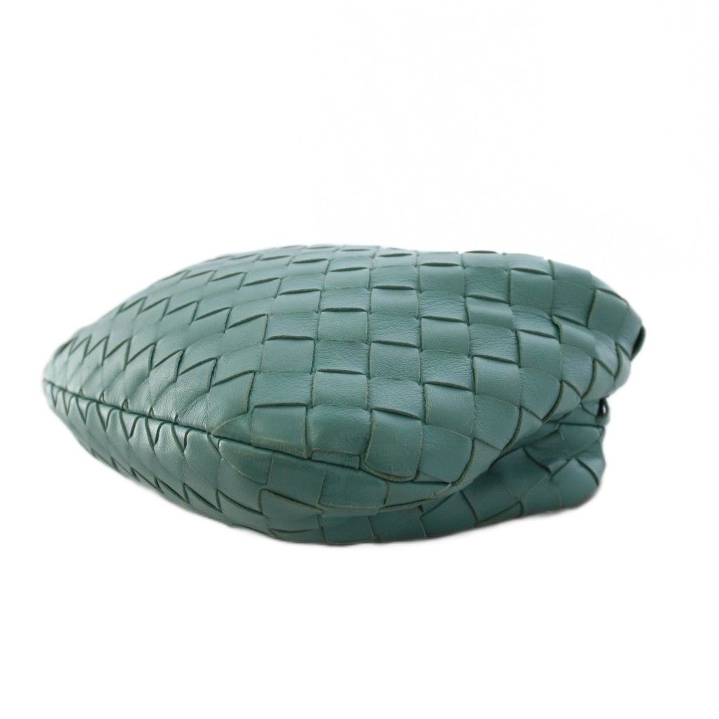 Bottega Veneta Teen Jodie Intrecciato Handbag Leather Blue KH — view 3