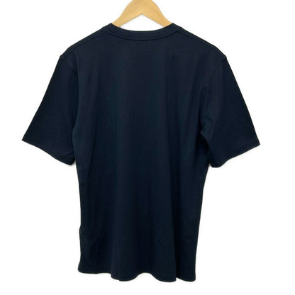 Hermes Short Sleeve T-Shirt M Dark Navy Dark Brown Multi Crew Neck Cashmere — view 2