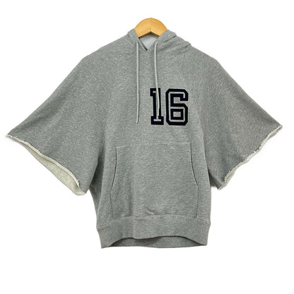 Celine Hoodie XS Gray Dark Navy Short Sleeve