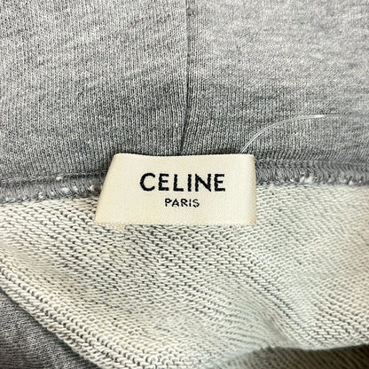 Celine Hoodie XS Gray Dark Navy Short Sleeve — view 3