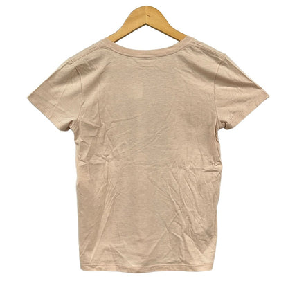 Celine Short Sleeve T-Shirt XS Pink Beige Bordeaux Crew — view 2