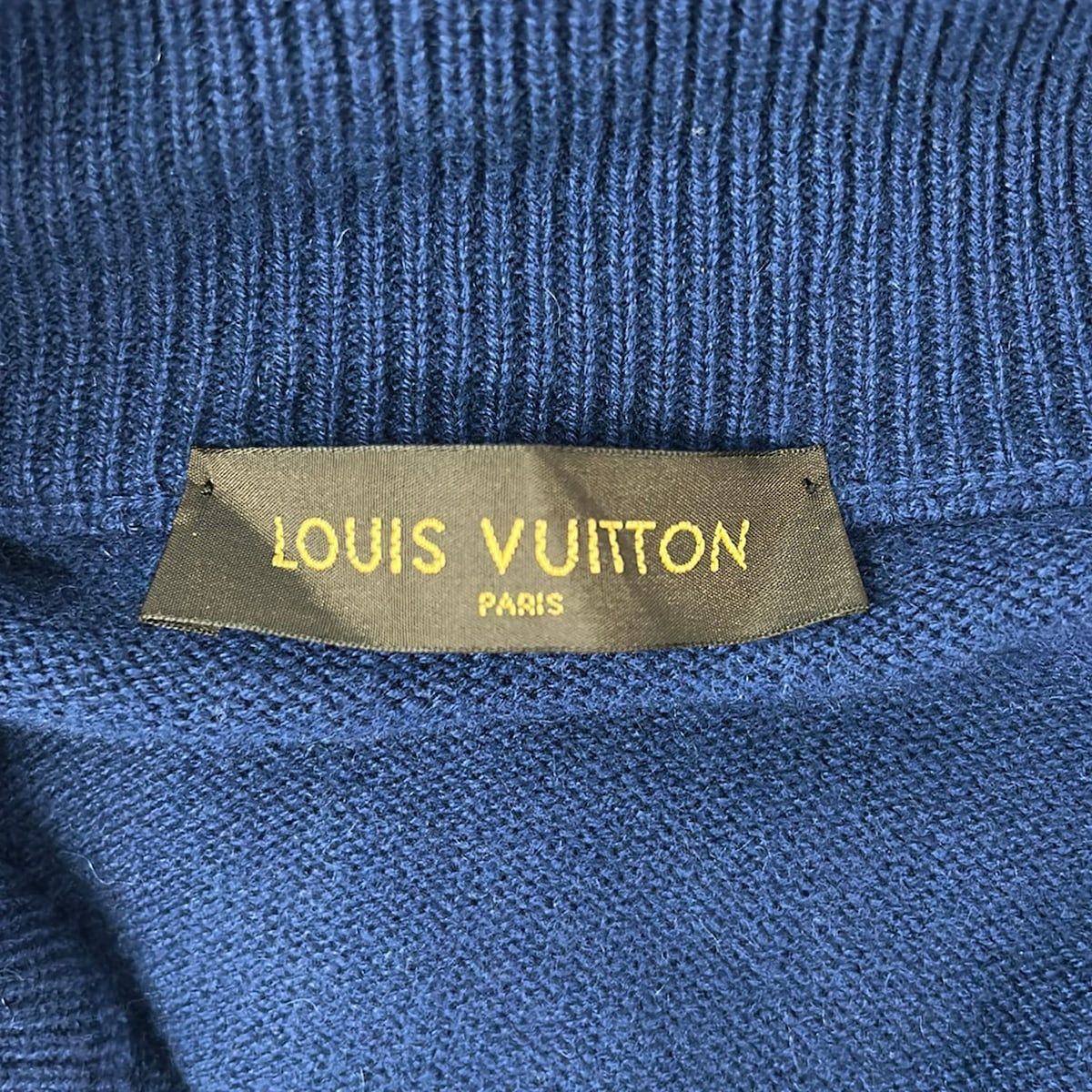 Louis Vuitton Cardigan XL Navy Long Sleeve — view 3