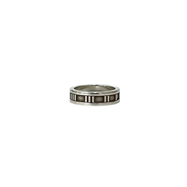Tiffany & Co Vintage Atlas Ring 925 Sterling Silver — view 4
