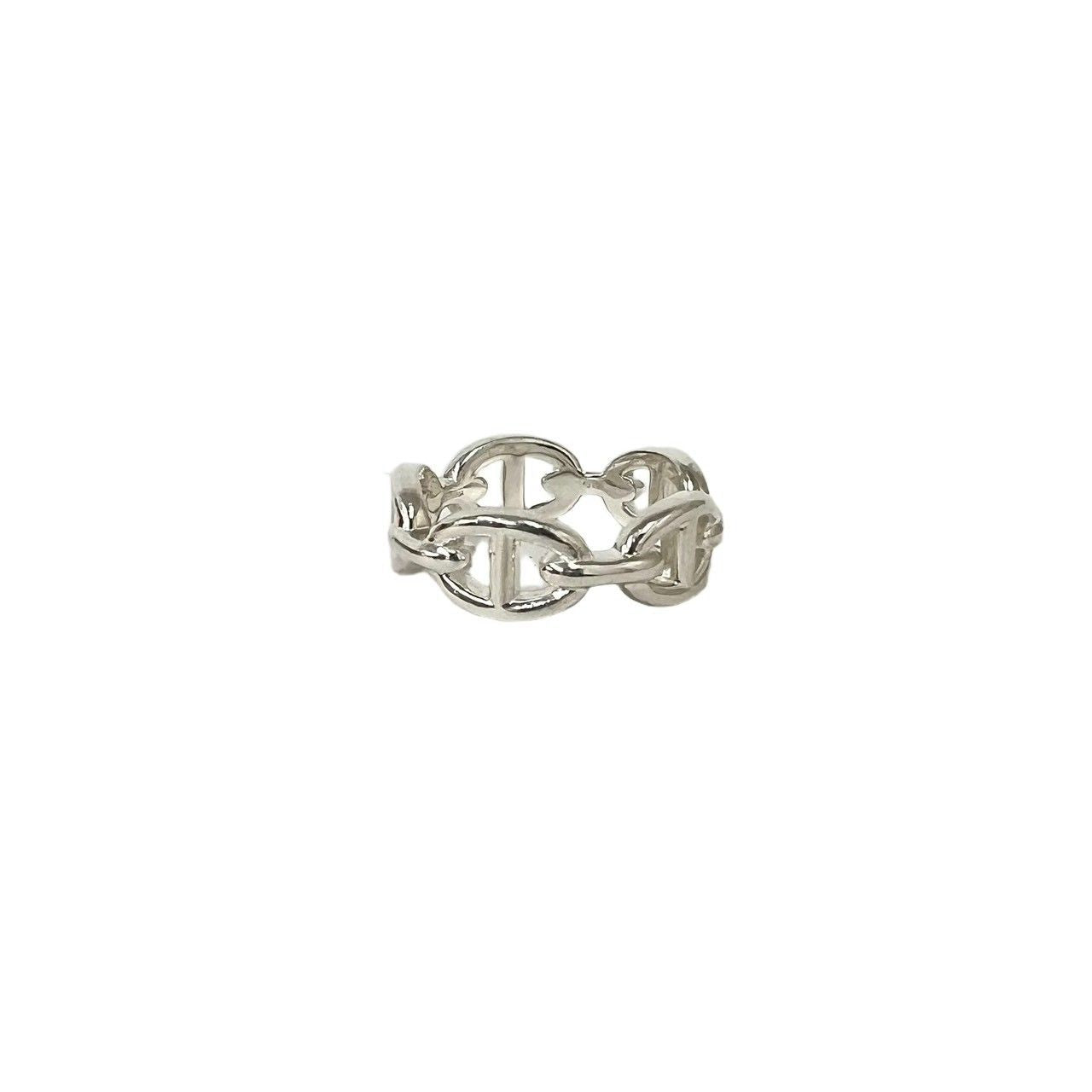 Hermes Enchainee Ring 925 Sterling Silver — view 4