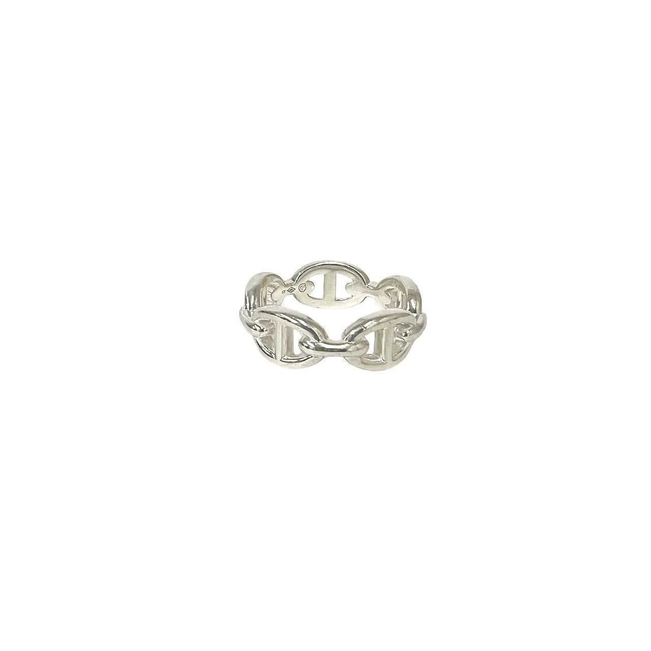 Hermes Enchainee Ring 925 Sterling Silver — view 5