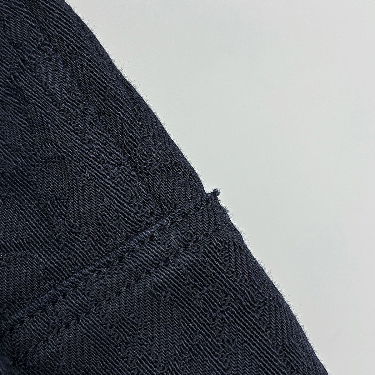 Dior Oblique Jacquard Long Sleeve Shirt Top Cotton Navy — view 4