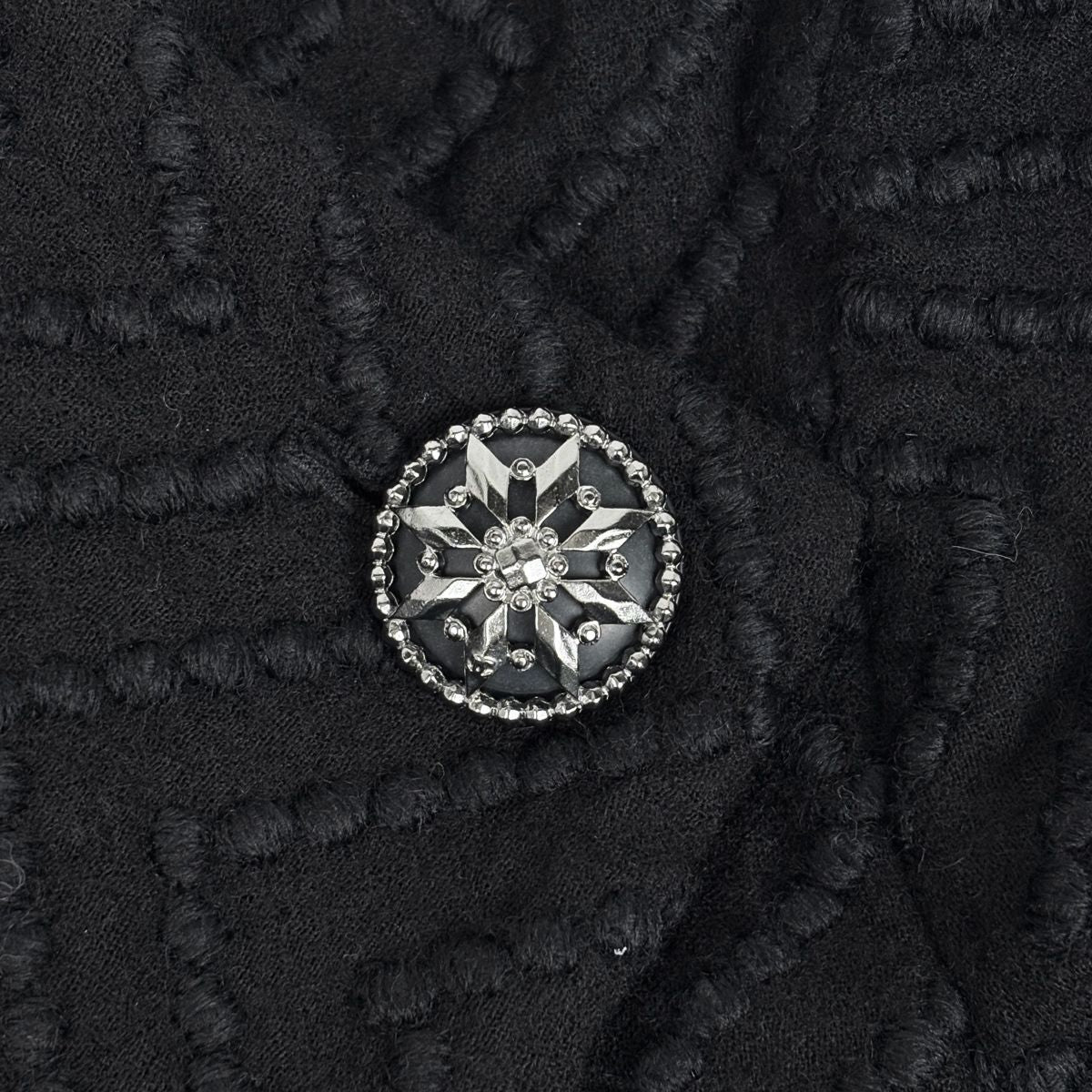 Chanel Jacket Short Length Wool Black — view 6