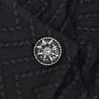Chanel Jacket Short Length Wool Black — view 6