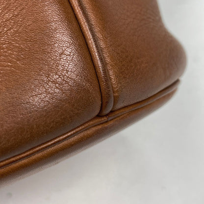 Hermes PM Shoulder Bag Barenia Brown — view 3