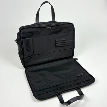 Prada Business 2-Way Briefcase Nylon Nero — view 7