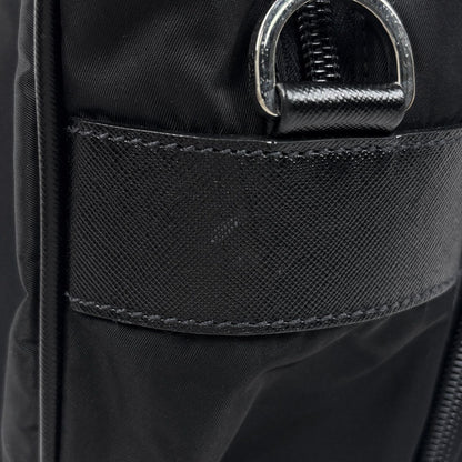 Prada Business 2-Way Briefcase Nylon Nero — view 4