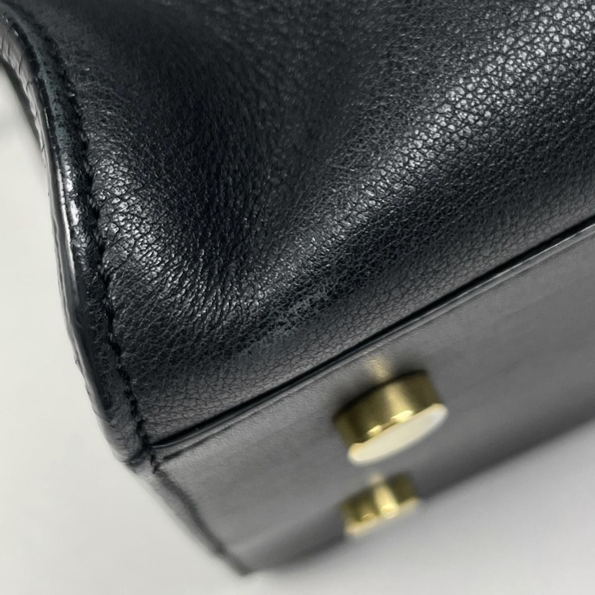 Saint Laurent Cabas Handbag Small 2-Way Leather Black — view 3