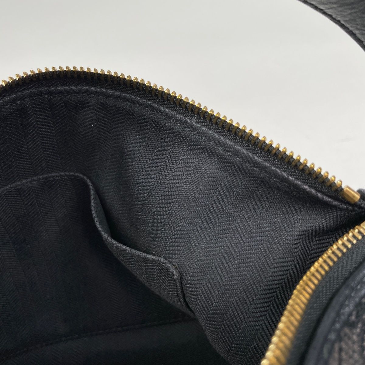 Loewe Cubby Small Handbag Anagram Canvas Black — view 6