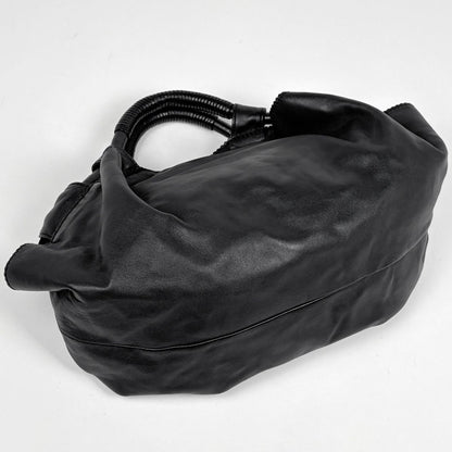 Loewe Nappa Aire Anagram Handbag Leather Black — view 2