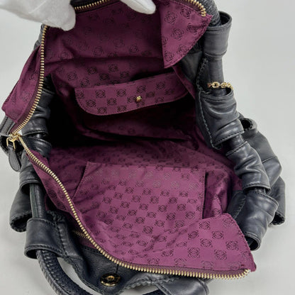 Loewe Nappa Aire Anagram Handbag Leather Black — view 7