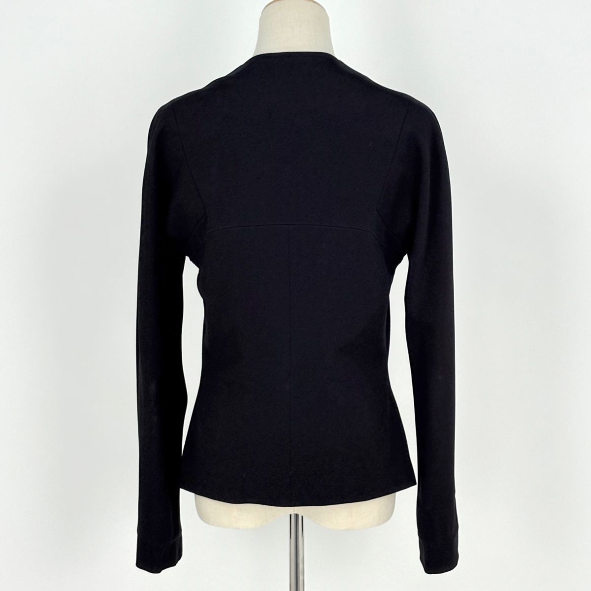 Loewe Color Zip Up Jacket Rayon Nylon Polyurethane Black — view 3
