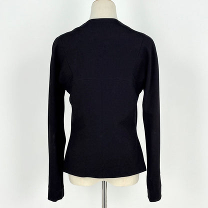 Loewe Color Zip Up Jacket Rayon Nylon Polyurethane Black — view 3