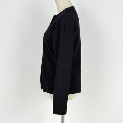 Loewe Color Zip Up Jacket Rayon Nylon Polyurethane Black — view 2